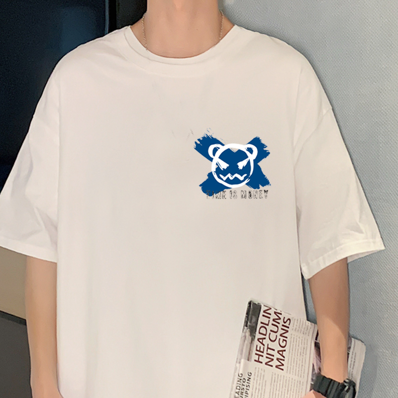 เสื้อยืดผู้ชายอ้วน XL-5XL อกเสื้อ40-52 นิ้ว