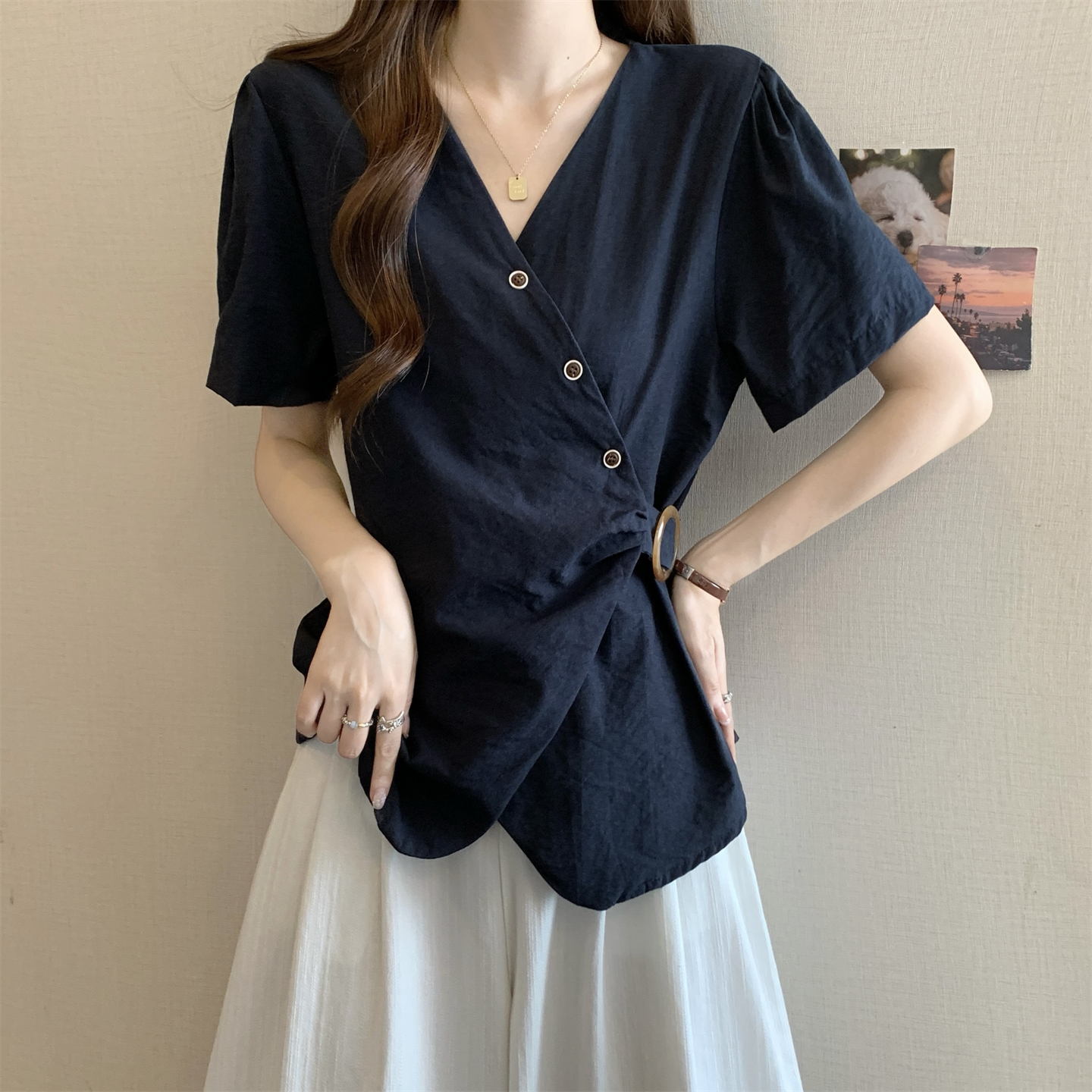 เสื้อสีดำสุภาพ เรียบหรู ดูดี เหมาะกับทุกโอกาส | เสื้อผู้หญิงสุภาพ