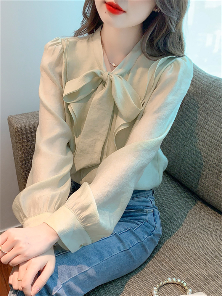 เสื้อลูกไม้ เสื้อเชิ้ตแขนยาว