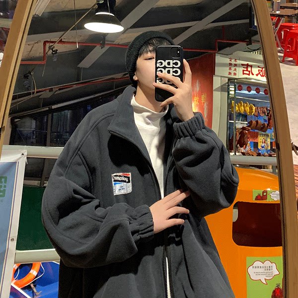 เสื้อแจ็คเก็ตเบสบอล เสื้อคลุม เสื้อแขนยาวสไตล์เกาหลี