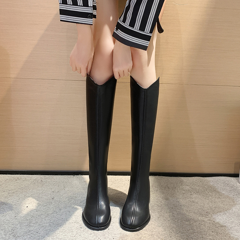 รองเท้าบูทแฟชั่นหญิง มีขนาดให้สั่งซื้อ 35 36 37 38 39 40