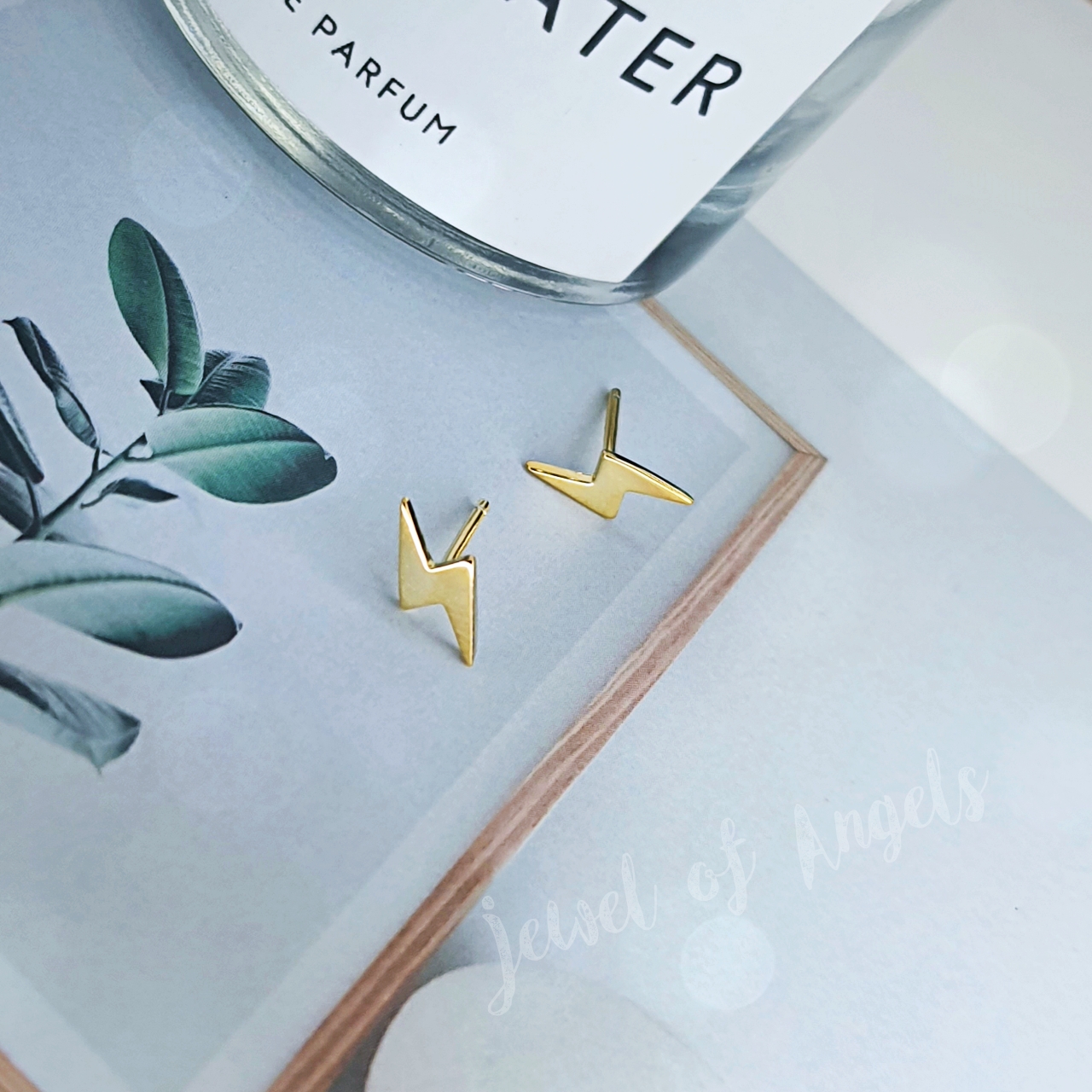 ต่างหูเงินแท้ S925 รุ่น Thunder ต่างหูสายฟ้า เงินแท้ทั้งชิ้น Silver925 ต่างหูผู้ชาย ต่างหูผู้หญิง ตุ้มหูเงินแท้