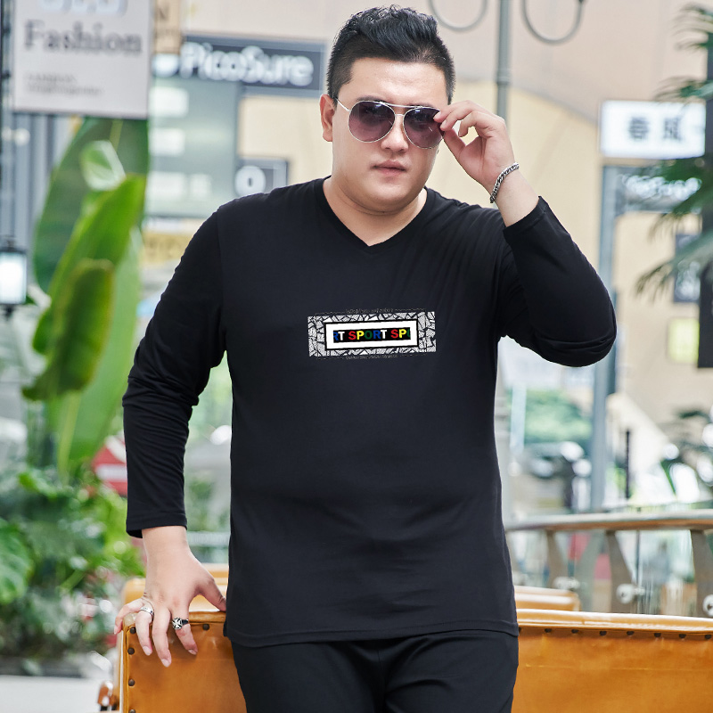 เสื้อยืดผู้ชายอ้วน S-5XL(อกเสื้อ39-51นิ้ว)