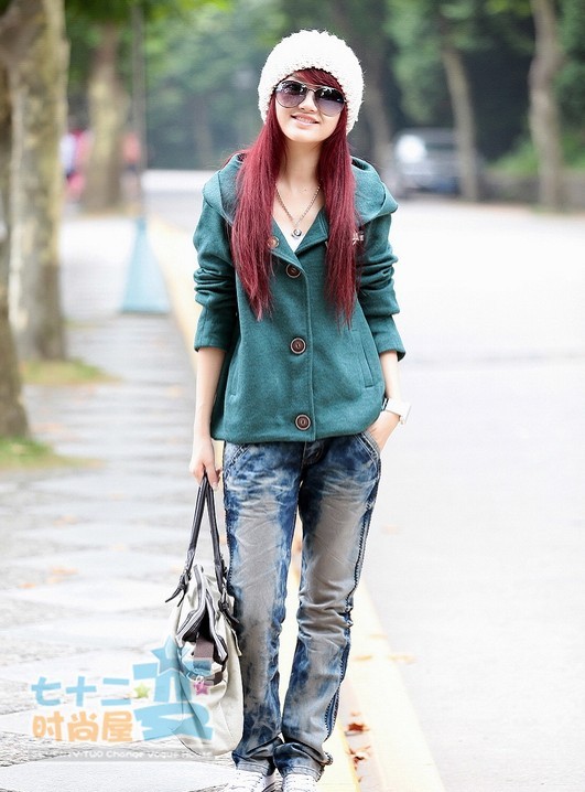 เสื้อคลุมกันหนาว ฮู้ดดี้ ทรงน่ารัก เลือกสีที่พร้อมส่งด้านในเลยจ้า