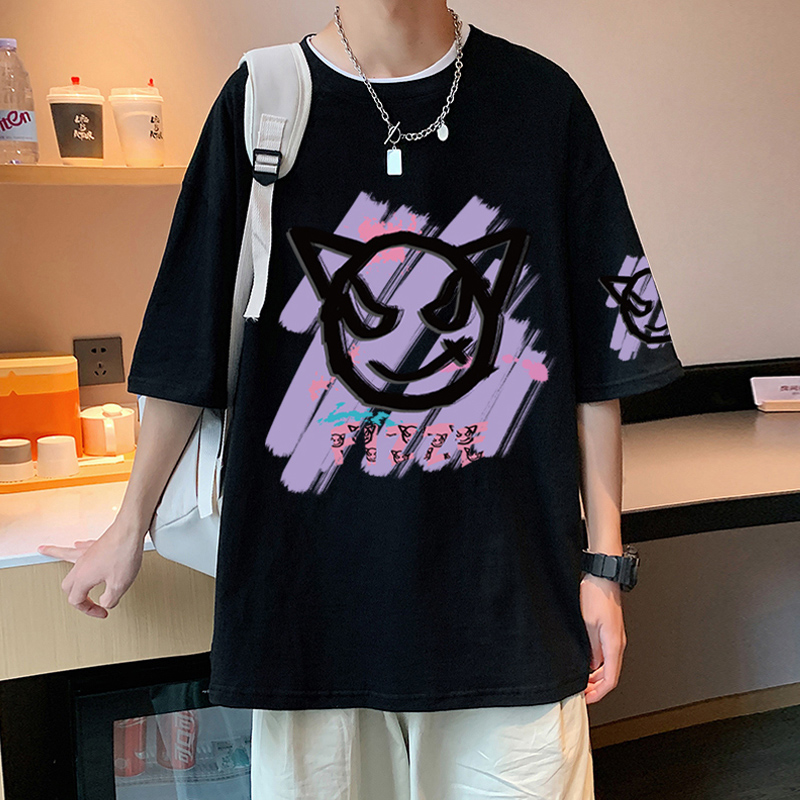 เสื้อยืดผู้ชายอ้วน M-5XL