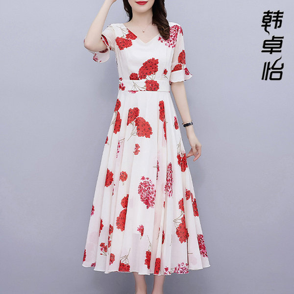 เดรสวัยผู้ใหญ่40-60ปี เดรสคุณแม่ ชุดเดรสทำงานวัยผู้ใหญ่ แบรนด์ MAMA DRESS