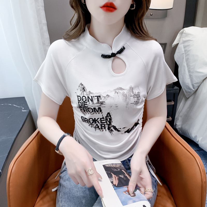 เสื้อผ้าวัยรุ่นเกาหลี เสื้อยืดวัยรุ่นผู้หญิง มีขนาด S M L XL