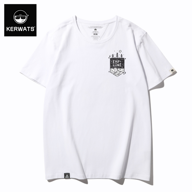 เสื้อยืดผู้ชายอ้วน S-6XL น้ำหนักผู้สวม 50-135 กิโลกรัม