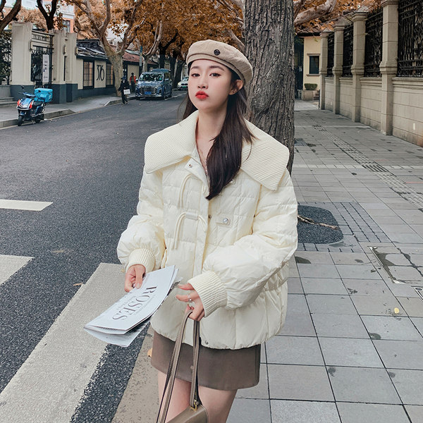 เสื้อโค้ท เสื้อโค้ทกันหนาว เสื้อโค้ทใส่เที่ยวต่างประเทศ ยี่ห้อ: Qianziqian