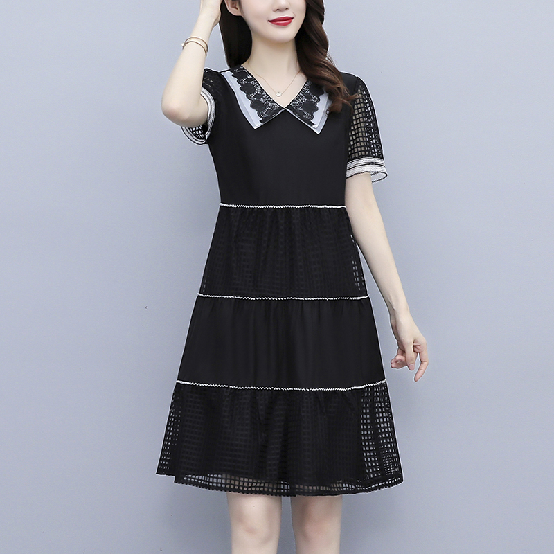 เดรสคนอ้วน เดรสสาวอวบ ชุดเดรสคนอ้วนวัยรุ่น BY PLUS SIZE Girl