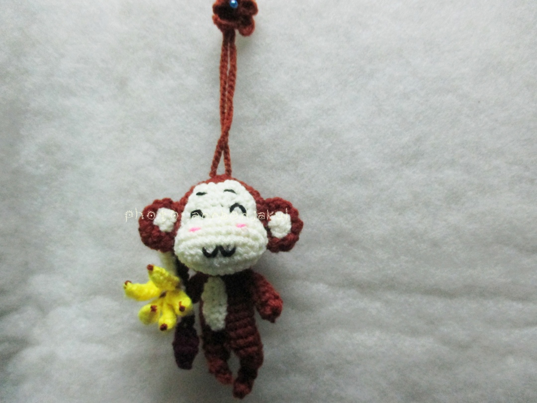 ที่ห้อยกระเป๋าลิง ขนาด4 นิ้ว