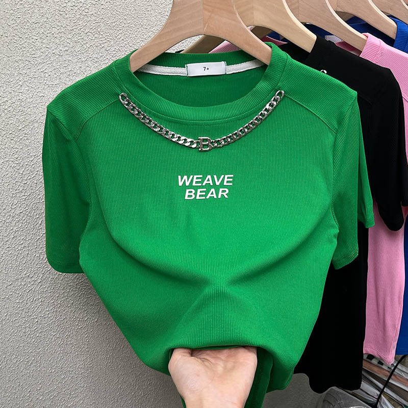 เสื้อยืดวัยรุ่นน่ารักๆ เสื้อวัยรุ่นแขนสั้น เสื้อผ้าวัยรุ่นเกาหลี แบรนด์ Wiyike
