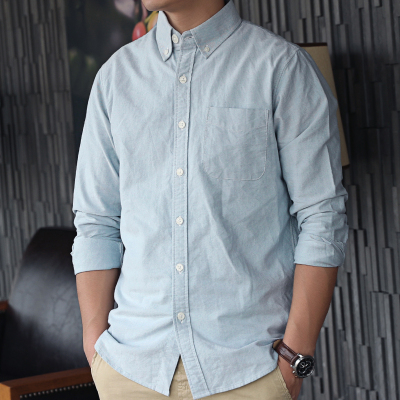 เสื้อเชิ้ตทํางานผู้ชาย แขนยาว