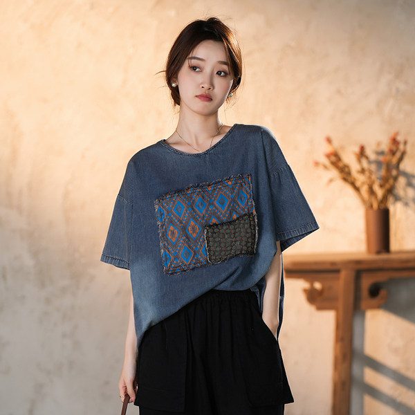 เสื้อยืดวินเทจ ฟรีไซส์อกเสื้อประมาณ 38-42