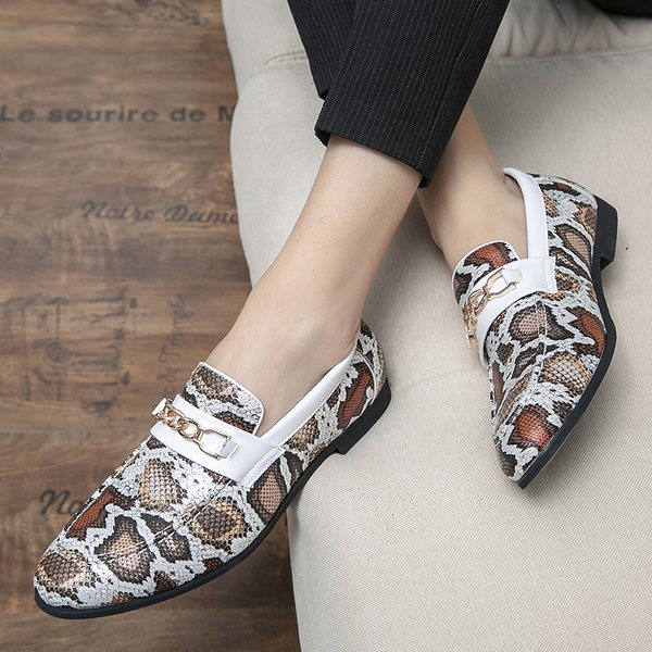 รองเท้าหนังผู้ชาย มีไซส์39-44 รองเท้าโลฟเฟอร์ชาย Slip-On Shoes