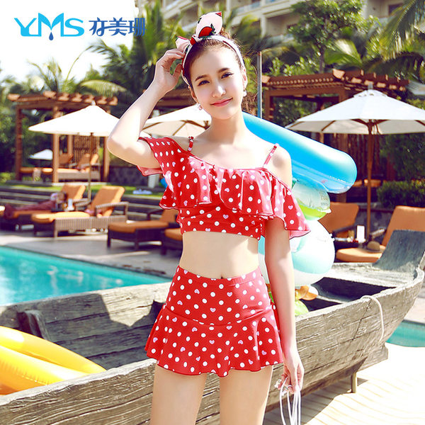 ชุดว่ายน้ำผู้หญิง ชุดว่ายน้ำน่ารัก Bikini ชุดไปทะเล