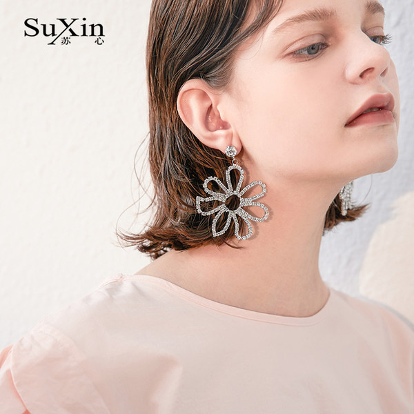 ตุ้มหู ต่างหู ต่างหูผู้หญิง By SuXin