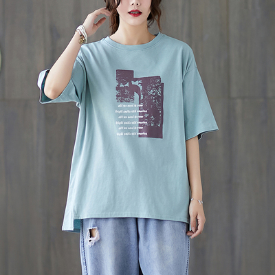 เสื้อผ้าฝ้ายสไตล์วินเทจ Meimei plus size