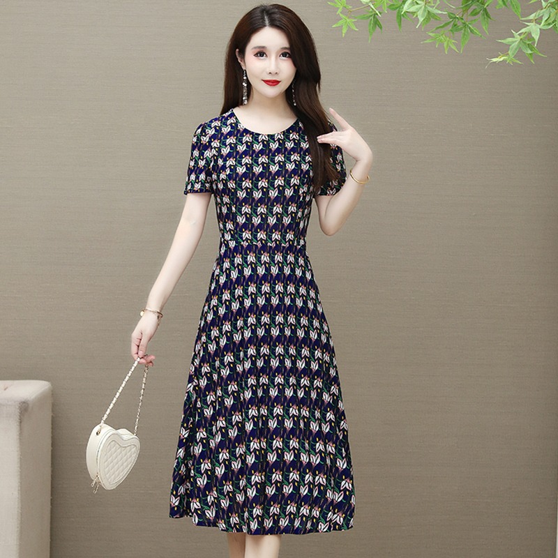 เดรสวัยผู้ใหญ่40-60ปีเดรสคุณแม่