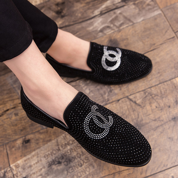 รองเท้าโลฟเฟอร์ชาย รองเท้าผู้ชาย รองเท้าแฟชั่นชาย รองเท้าหนังผู้ชาย Men Loafer Slip-On Shoes