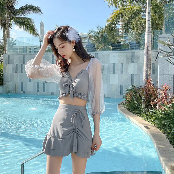 ชุดว่ายน้ำผู้หญิง ชุดว่ายน้ำน่ารัก Bikini ชุดไปทะเล