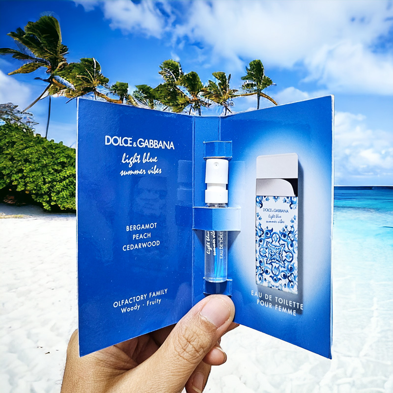 DOLCE & GABBANA Light Blue Summer Vibes EDT 1.5 ml.