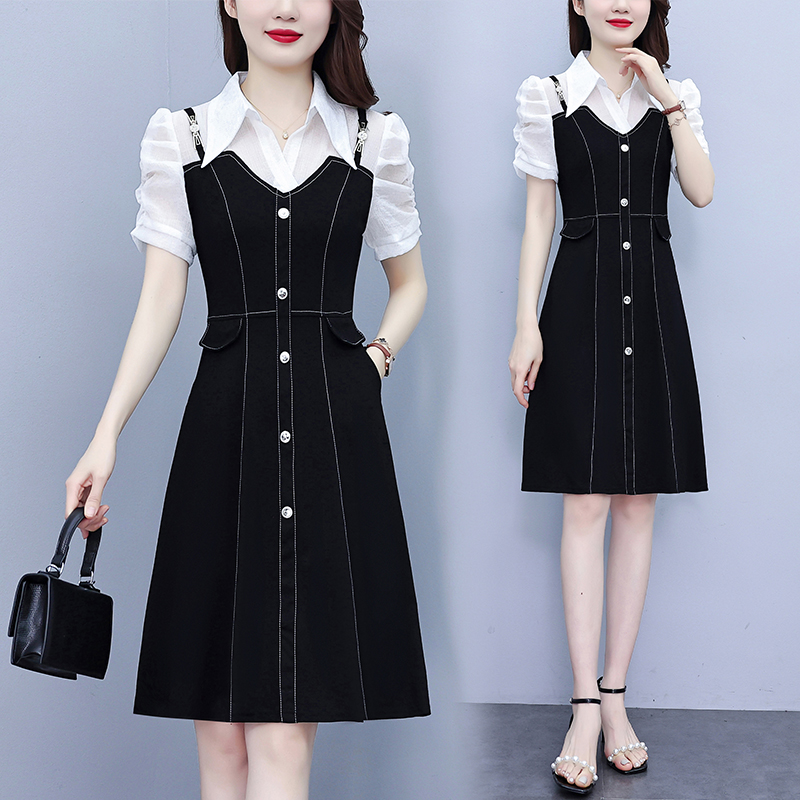 เดรสสาวอวบ มีไซส์ L-4XLอกเสื้อ 38-47 นิ้ว ใส่ได้ทั้งสาวหุ่นดีน่ารักจนถึงสาวอวบพลัสไซส์ จัดส่งฟรี! ทักแชทสั่งซื้อ