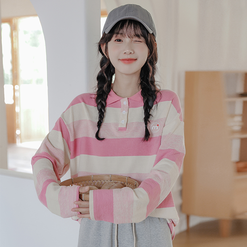 เสื้อผ้าวัยรุ่นเกาหลี เสื้อยืดวัยรุ่นผู้หญิง มีขนาด S M L XL