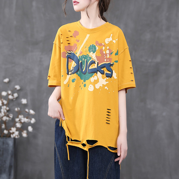 เสื้อยืดวินเทจ ฟรีไซส์อกเสื้อประมาณ 38-42