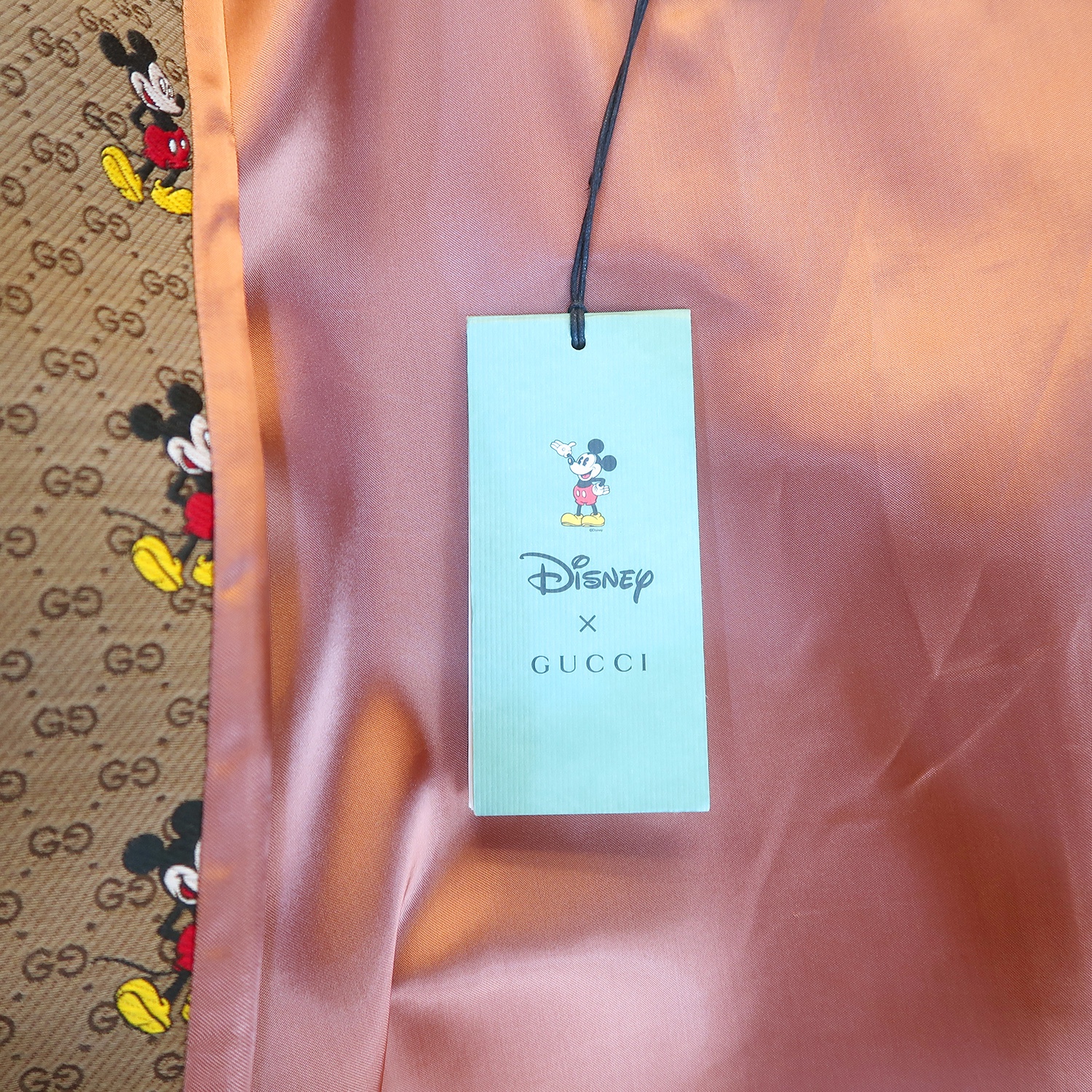 Gucci X Disney GG/Mickey Mouse Oversized Jacket Size 42