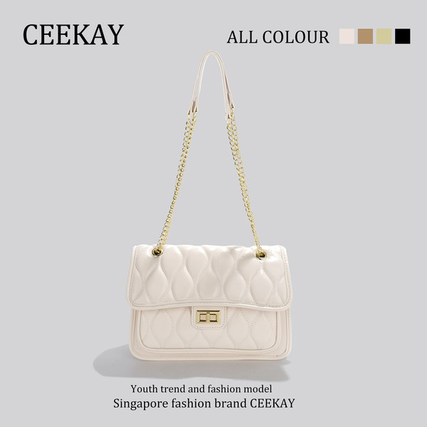 กระเป๋าสะพายข้างเกาหลี กระเป๋าผู้หญิงแบรนด์ CEEKEY