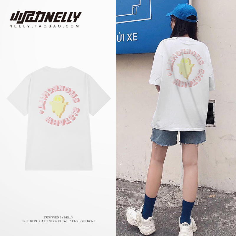 เสื้อยืดคอกลม ผู้ชาย เสื้อยืดผู้ชายเกาหลี เสื้อยืดเกาหลี แบรนด์ NELLY