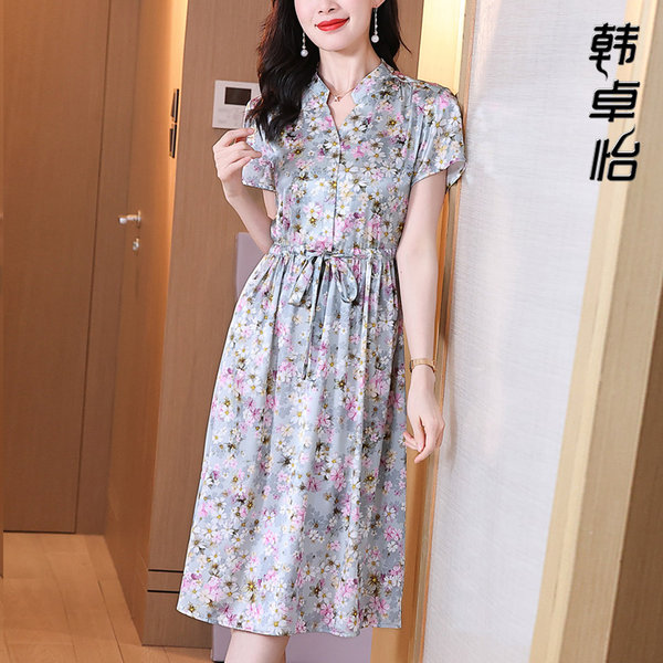 เดรสวัยผู้ใหญ่40-60ปี เดรสคุณแม่ ชุดเดรสทำงานวัยผู้ใหญ่ แบรนด์ MAMA DRESS
