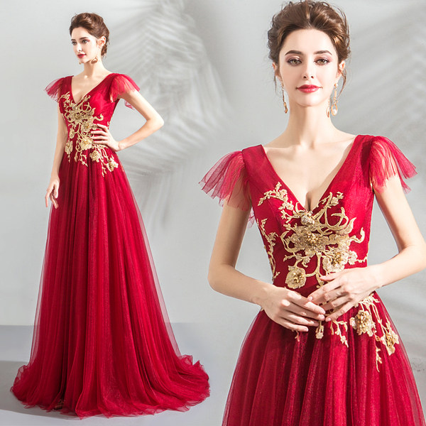 ชุดราตรี ชุดออกงาน ดีไซน์หรู แบรนด์ Angel