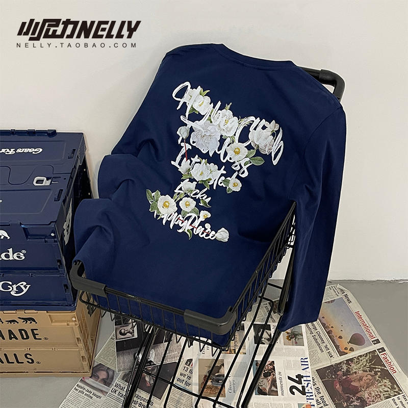 เสื้อยืดคอกลม ผู้ชาย เสื้อยืดผู้ชายเกาหลี เสื้อยืดเกาหลี แบรนด์ NELLY