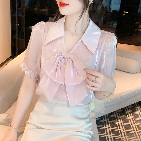 เสื้อชีฟองเกาหลี เสื้อชีฟองสวยๆ