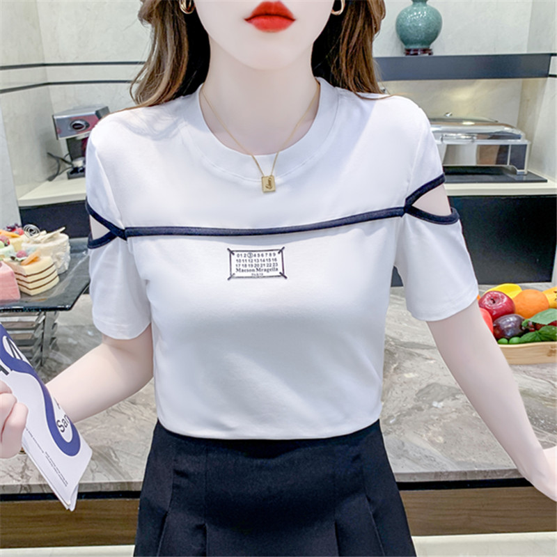 เสื้อผ้าวัยรุ่นเกาหลี เสื้อยืดวัยรุ่นผู้หญิง มีขนาด S M L XL