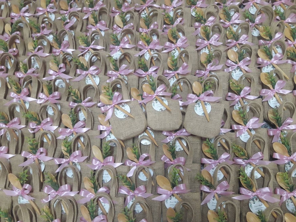 ถุงผ้ากระสอบใส่น้ำผึ้ง 1-2 ออนซ์