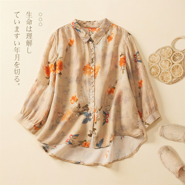 เสื้อลินิน แบบเสื้อสวยๆ เสื้อผ้าฝ้ายลินิน เสื้อเชิ้ตผ้าลินิน BY LININ