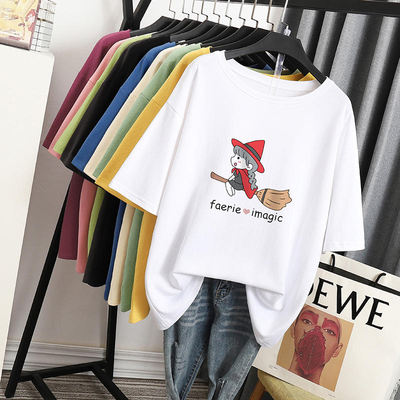 เสื้อโอเวอร์ไซส์เกาหลี เสื้อยืดพลัสไซส์ เสื้อยืดคนอ้วน เสื้อยืดโอเวอร์ไซส์ผู้หญิง