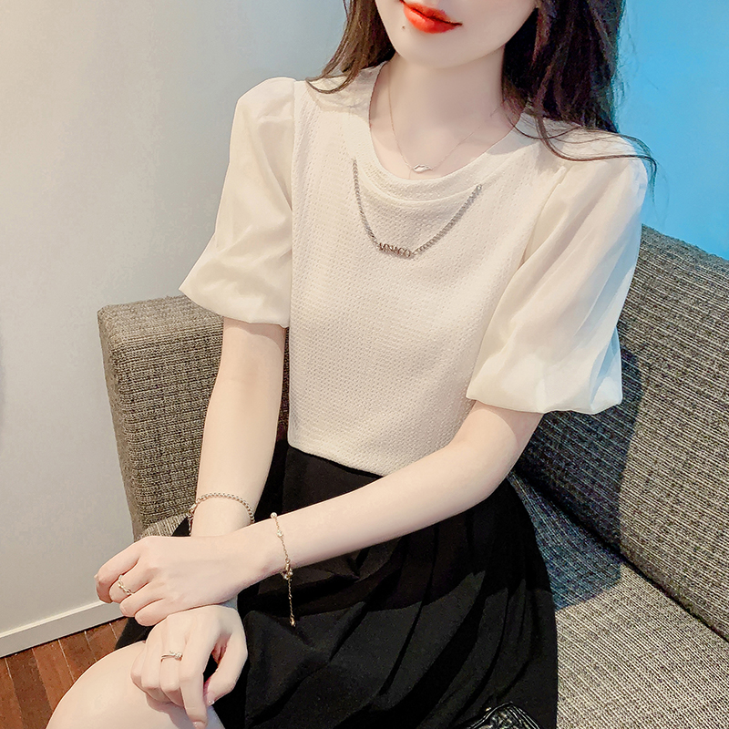 เสื้อผ้าวัยรุ่นเกาหลี เสื้อยืดวัยรุ่นผู้หญิง มีขนาด S M L XL