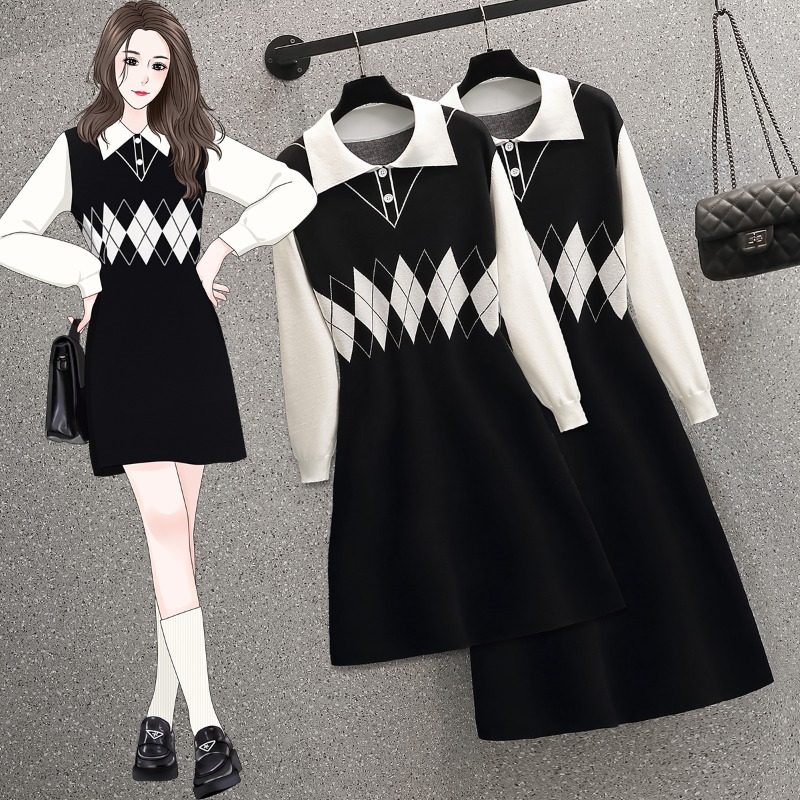 เดรสสาวอวบ มีไซส์ L-4XLอกเสื้อ 38-47 นิ้ว ใส่ได้ทั้งสาวหุ่นดีน่ารักจนถึงสาวอวบพลัสไซส์ จัดส่งฟรี! ทักแชทสั่งซื้อ
