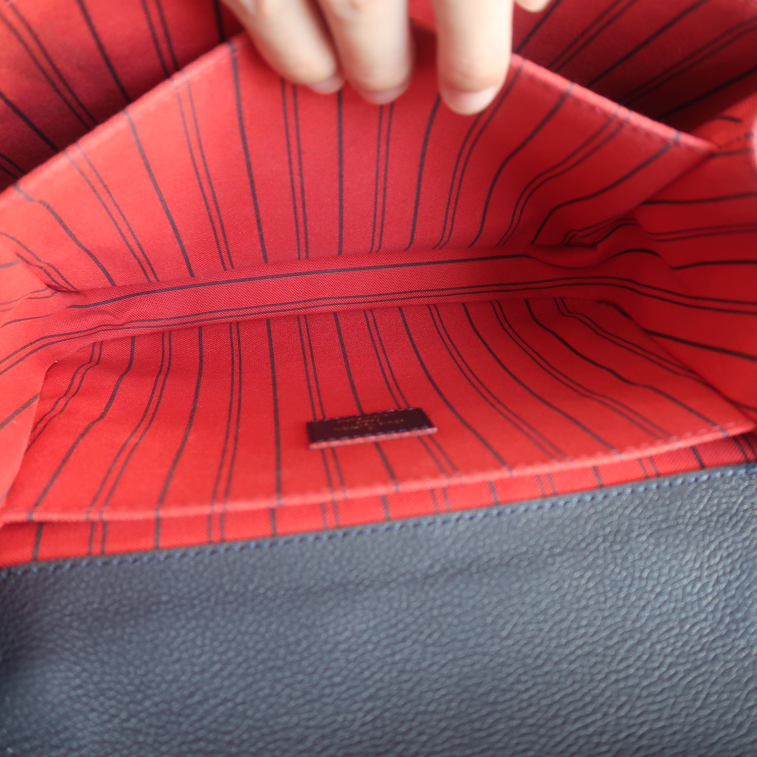 Louis Vuitton Blue Monogram Empreinte Metis Pochette