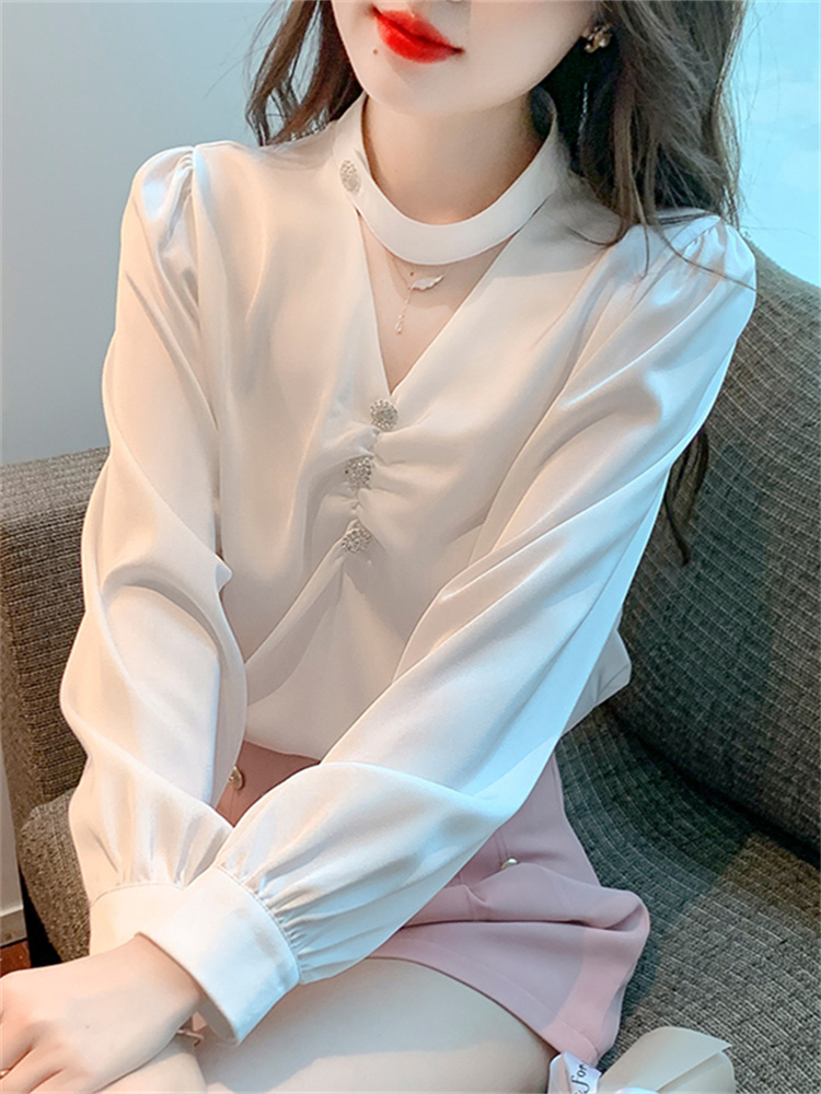 เสื้อลูกไม้ เสื้อเชิ้ตแขนยาว