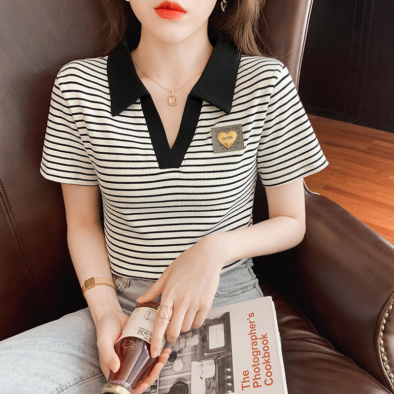 เสื้อยืดวัยรุ่นน่ารักๆ เสื้อวัยรุ่นแขนสั้น เสื้อผ้าวัยรุ่นเกาหลี แบรนด์ Wiyike