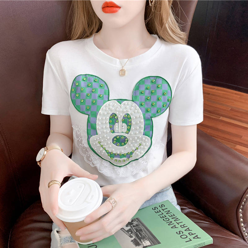 เสื้อยืดวัยรุ่นน่ารักๆ เสื้อวัยรุ่นแขนสั้น เสื้อผ้าวัยรุ่นเกาหลี แบรนด์ Wiyike