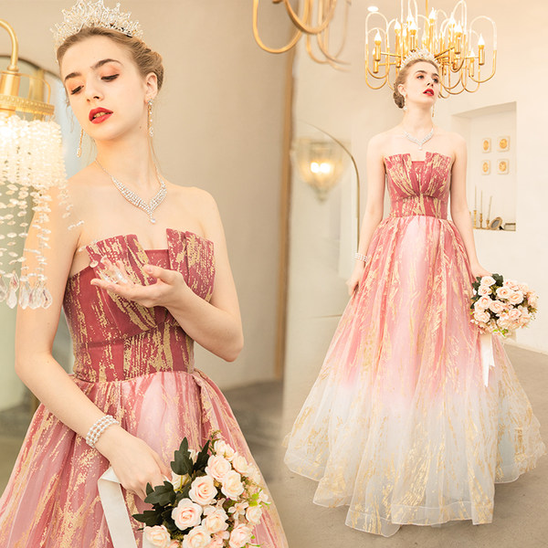 ชุดราตรี ชุดออกงาน ดีไซน์หรู แบรนด์ Angel