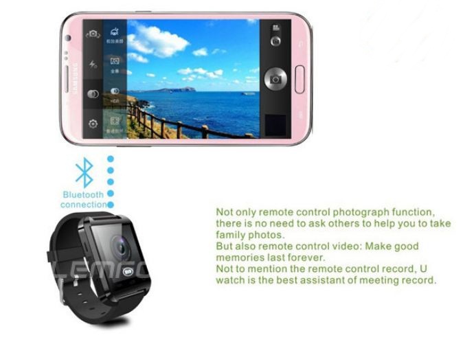 นาฬิกาข้อมือ Smart watch เชื่อมต่อ โทรศัพท์มือถือ Iphone Samsung HTC Android เข้ากับนาฬิกา ของคุณด้วยระบบ Bluetooth สุดไฮเทค no 8288836