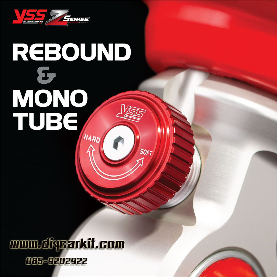 โช๊คอัพ Monotube สปริง YSS รุ่น Z-Series รถ Mitsubishi Triton (Plus&4x4) ปี 05-18
