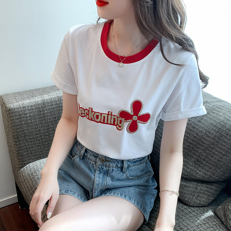 เสื้อยืดวัยรุ่นน่ารักๆ เสื้อวัยรุ่นแขนสั้น เสื้อผ้าวัยรุ่นเกาหลี แบรนด์ Wiyike